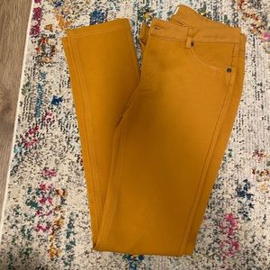 Stretchy Mustard pants